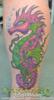 This is a memorial I did the same design on my stepson's Mother much smaller. Her only tattoo.